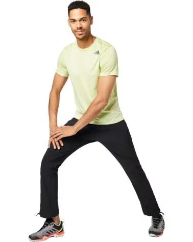 ADIDAS CAMISETA ADIDAS RUN IT MANGA CORTA HOMBRE AMARILLO AMARILLO