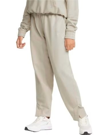 PUMA PANTALONI LUNGHI PUMA ESSENTIALS DA DONNA GRIS