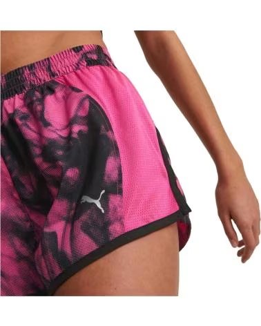 PUMA SHORTS DE RUNNING PUMA RUN FAV AOP VELOCITY PARA MUJER ROSA
