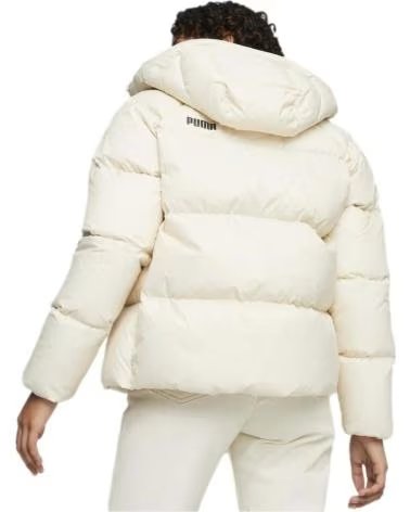 PUMA GIACCA IMBOTTITA CON CAPPUCCIO BEIGE