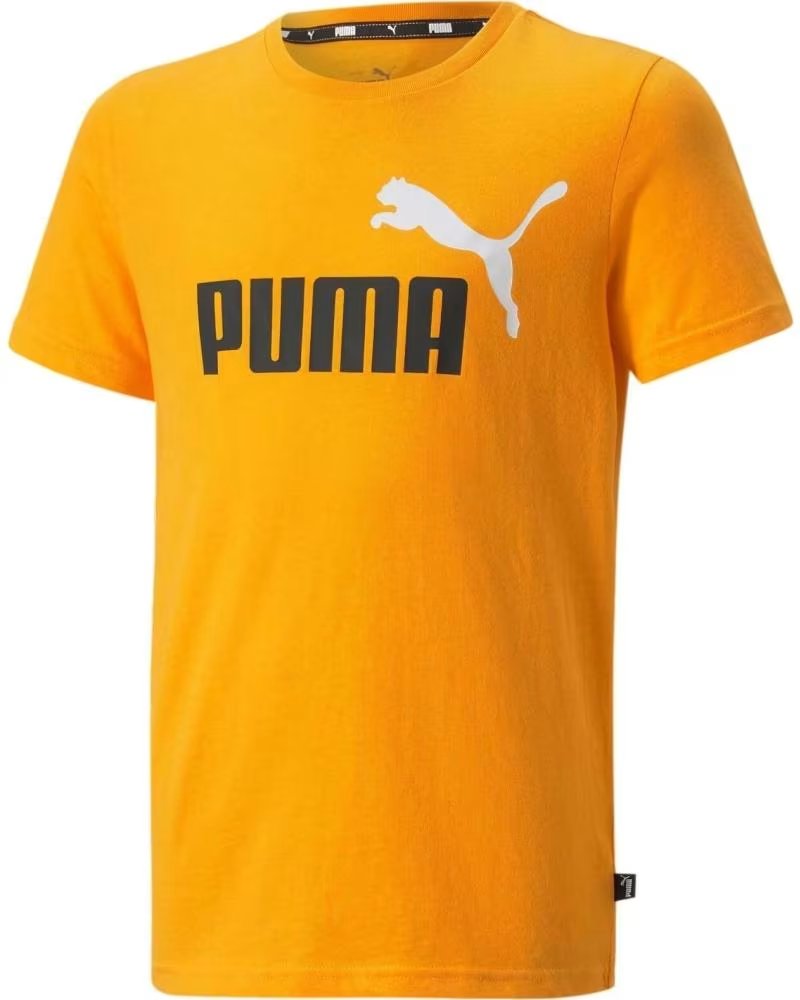 PUMA CAMISETA DE MANGA CORTA EN PARA NINOS AMARILLO
