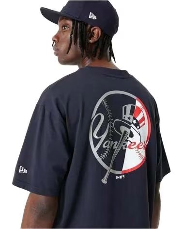 NEW ERA CAMISETA DE MANGA CORTA EN PARA HOMBRE NEGRO