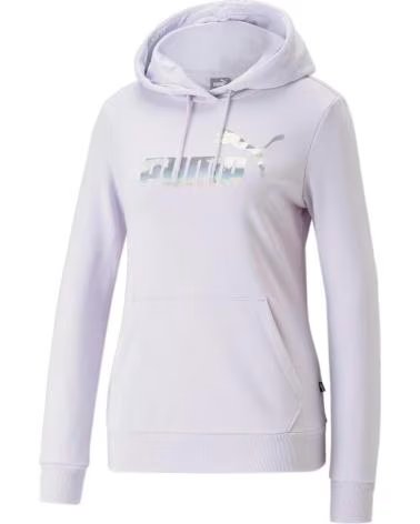 PUMA SUDADERA CON CAPUCHA EN PARA MUJER MORADO