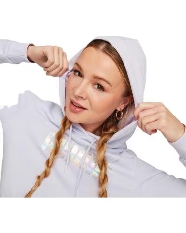 PUMA SUDADERA CON CAPUCHA EN PARA MUJER MORADO