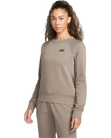 NIKE SUDADERA EN PARA MUJER MARRON