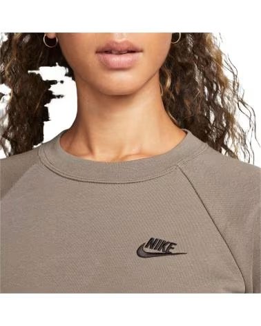 NIKE SUDADERA EN PARA MUJER MARRON