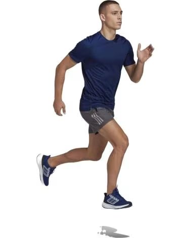 ADIDAS CAMISETA ADIDAS RUN IT MANGA CORTA HOMBRE AZUL AZUL