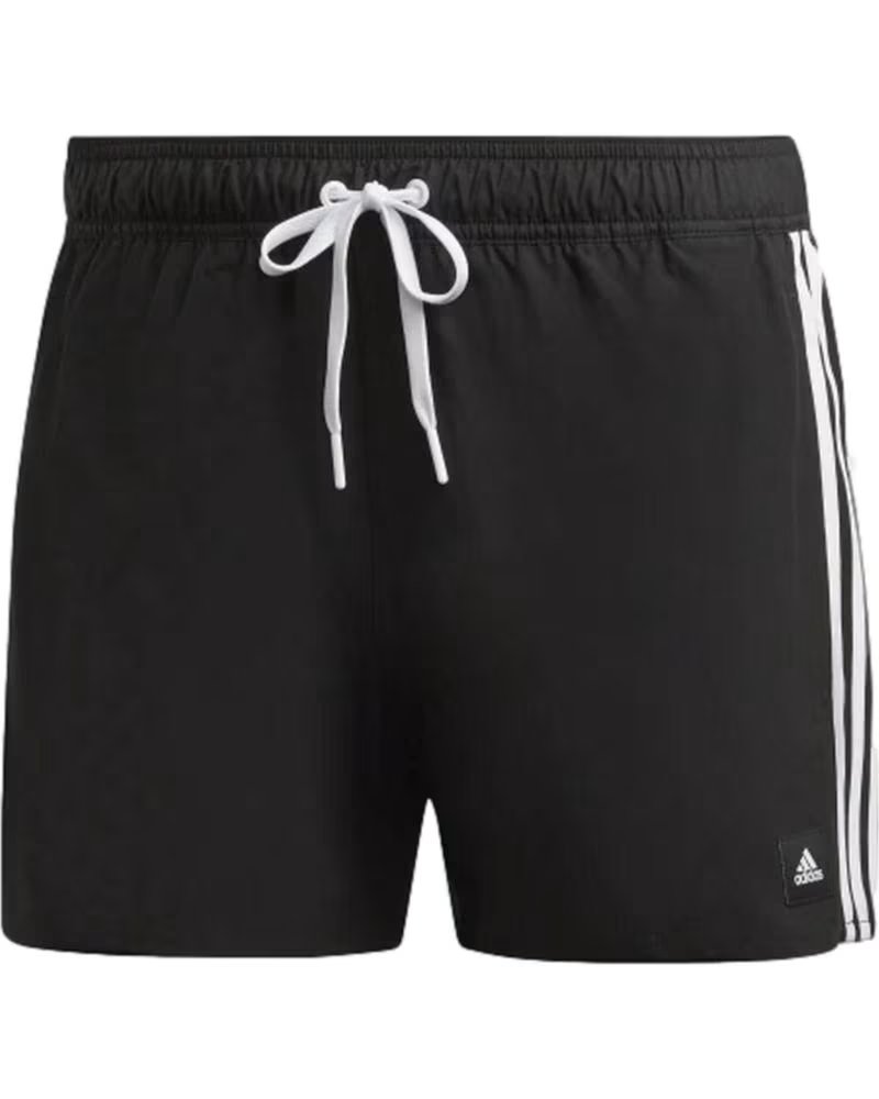 ADIDAS COSTUME DA BAGNO ADIDAS 3 STRISCE UOMO NERO NEGRO