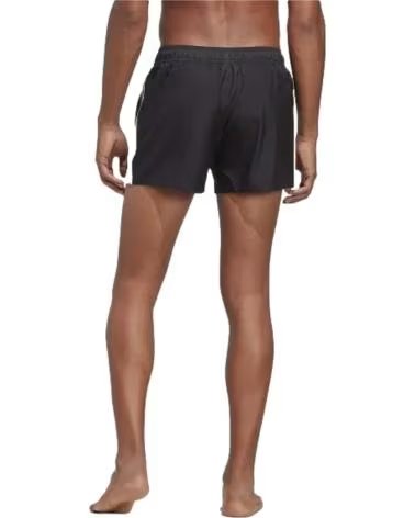 ADIDAS COSTUME DA BAGNO ADIDAS 3 STRISCE UOMO NERO NEGRO