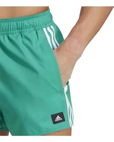 ADIDAS MAILLOT DE BAIN ADIDAS 3 RAYURES HOMME VERT VERDE