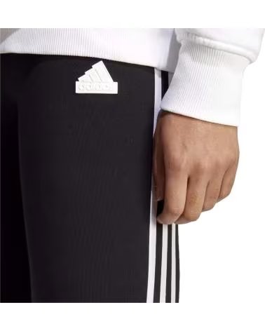 ADIDAS CALÇA LEGGING ADIDAS ESSENTIALS 3-STRIPES FEMININA PRETA NEGRO