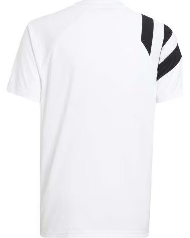 ADIDAS MAGLIETTA ADIDAS A 3 STRISCE PER BAMBINI BLANCO