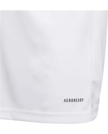 ADIDAS MAGLIETTA ADIDAS A 3 STRISCE PER BAMBINI BLANCO