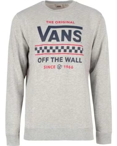 VANS OFF THE WALL FELPA VANS ´OFF THE WALL´ GRIGIA DA UOMO GRIS