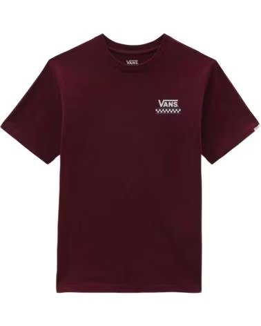 VANS OFF THE WALL CAMISETA DE MANGA CURTA VANS OFF THE WALL PARA CRIANÇAS ROJO