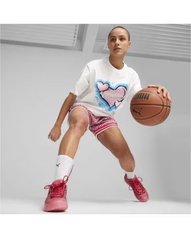 Home-PUMA-CAMISETA-DE-BALONCESTO-EN-PARA-MUJER-BLANCO