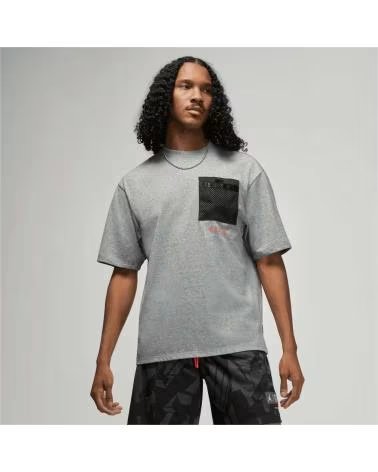 JORDAN CAMISETA JORDAN MANGA CURTA MASCULINA GRIS