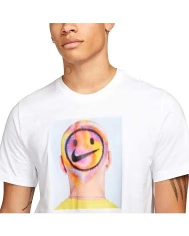 NIKE CAMISETA DE MANGA CORTA EN PARA HOMBRE BLANCO