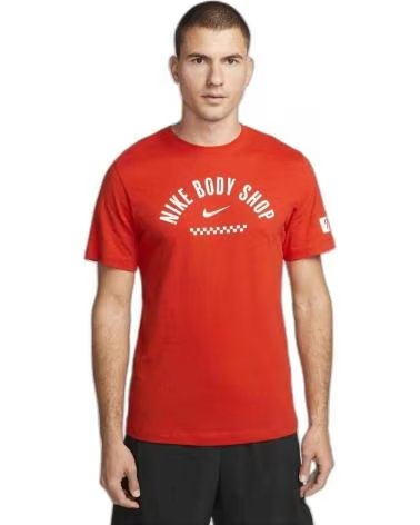 NIKE CAMISETA DE MANGA CORTA EN PARA HOMBRE ROJO