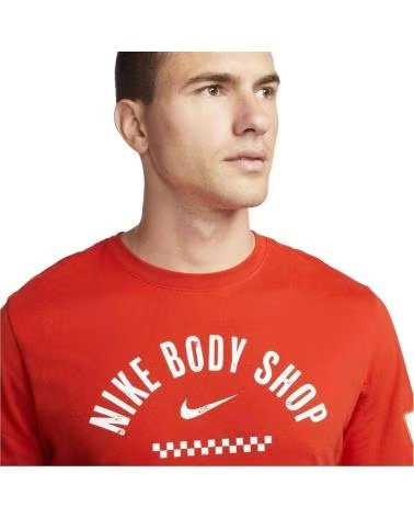 NIKE CAMISETA DE MANGA CORTA EN PARA HOMBRE ROJO
