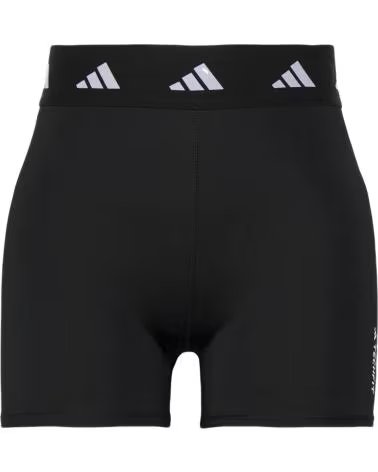ADIDAS ADIDAS TECHFIT PANTALÓN CORTO DEPORTIVO MUJER NEGRO NEGRO