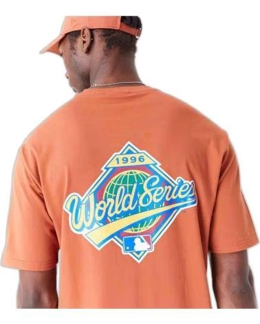 NEW ERA NEW ERA MEN´S SHORT SLEEVE T-SHIRT "WORLD SERIES" NARANJA
