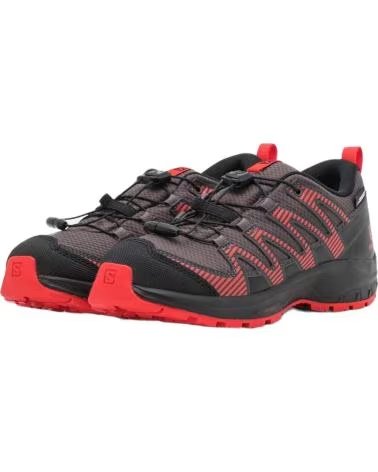 SALOMON ZAPATILLAS DE TREKKING XA PRO V8 J EN GRIS PARA NINOS UNISEX MULTICOLOR