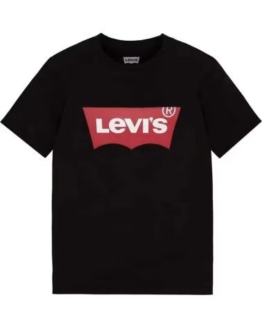 LEVIS LEVI´S KIDS SHORT SLEEVE T-SHIRT WITH LOGO NEGRO