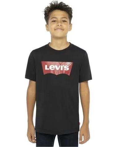 LEVIS LEVI´S KIDS SHORT SLEEVE T-SHIRT WITH LOGO NEGRO
