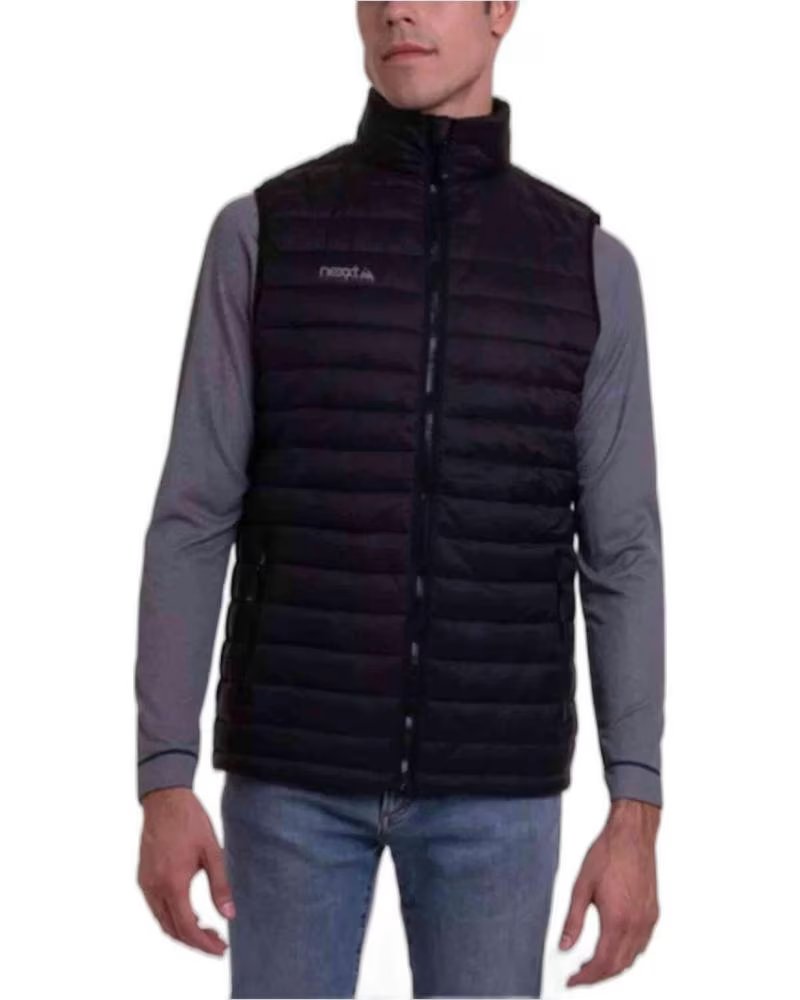 CHAMPION GESTEPPTE WESTE CHAMPION FÜR HERREN, SCHWARZ NEGRO