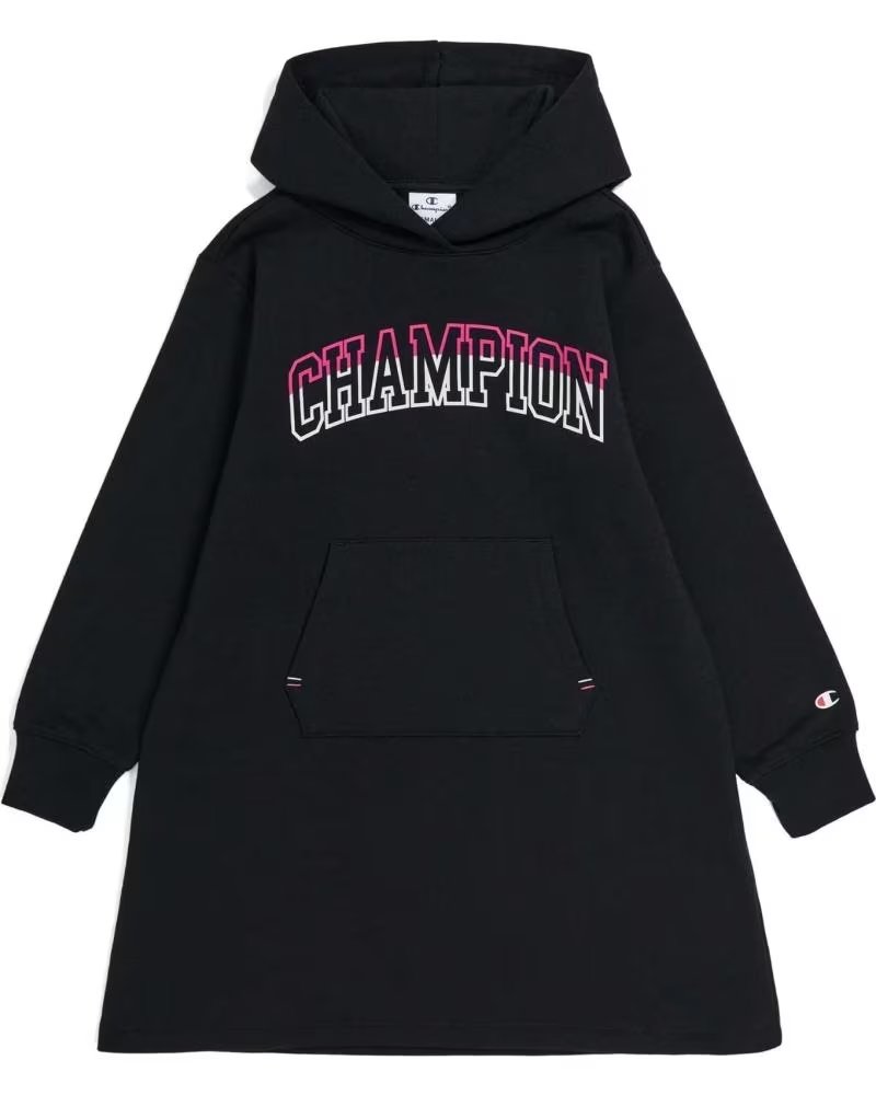 CHAMPION VESTIDO CON CAPUCHA CHAMPION PARA NIÑA NEGRO NEGRO
