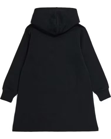 CHAMPION VESTIDO CON CAPUCHA CHAMPION PARA NIÑA NEGRO NEGRO