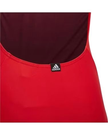 ADIDAS COSTUME DA BAGNO SPORTIVO ADIDAS PER BAMBINI UNISEX ROSSO ROJO