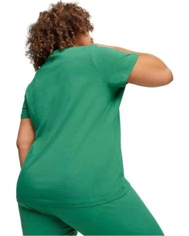PUMA CAMISETA PUMA DE MANGA CORTA CON LOGO PARA MUJER VERDE