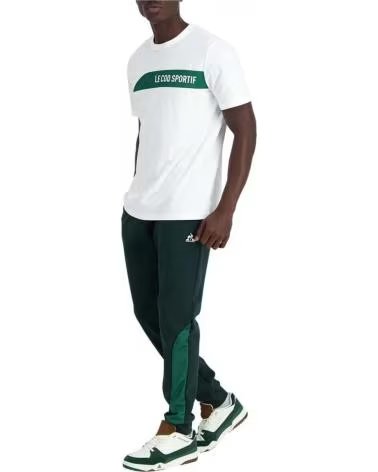 LE COQ SPORTIF LE COQ SPORTIF SAISON 2 T-SHIRT WEISS MIT LOGO BLANCO