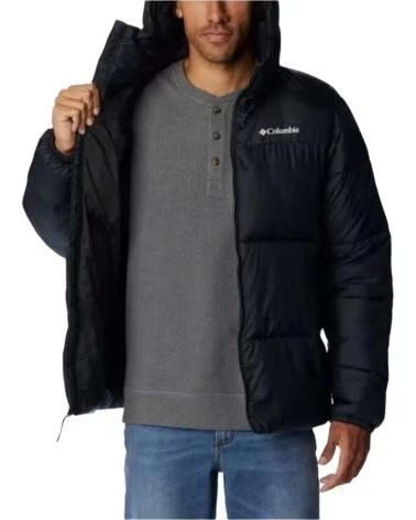 COLUMBIA GIACCA COLUMBIA NERA DA UOMO NEGRO