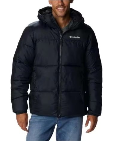 COLUMBIA GIACCA COLUMBIA NERA DA UOMO NEGRO
