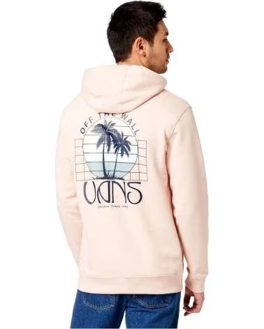 VANS OFF THE WALL VANS "OFF THE WALL" HOODIE FOR MEN ROSA