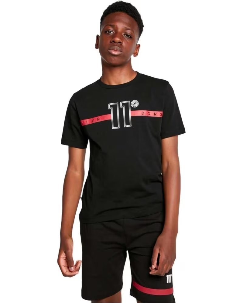 11 DEGREES CONJUNTO ESPORTIVO INFANTIL 11 DEGREES PRETO NEGRO
