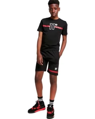 11 DEGREES CONJUNTO ESPORTIVO INFANTIL 11 DEGREES PRETO NEGRO