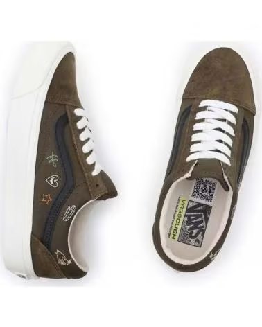 VANS OFF THE WALL TÊNIS VANS OLD SKOOL UNISSEX VERDE VERDE