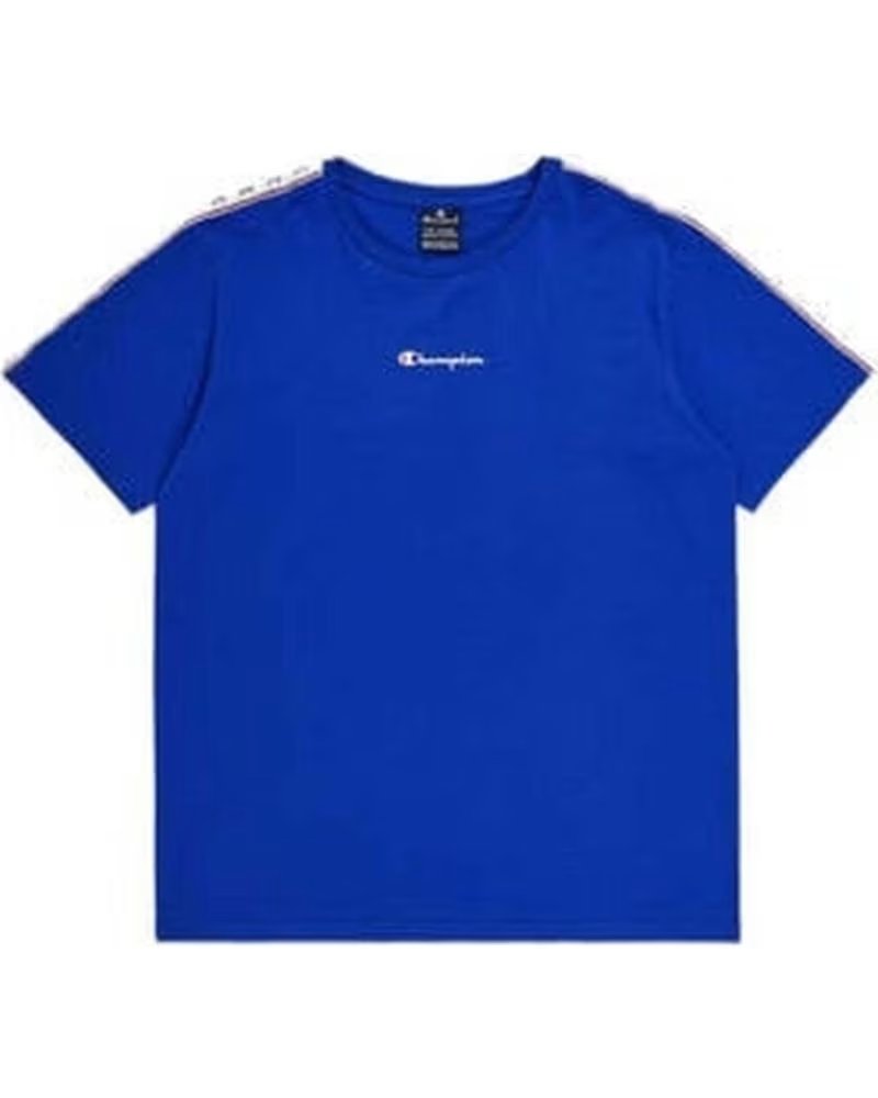 CHAMPION CHAMPION T-SHIRT MIT KURZEN ÄRMELN FÜR JUNGEN BLAU AZUL