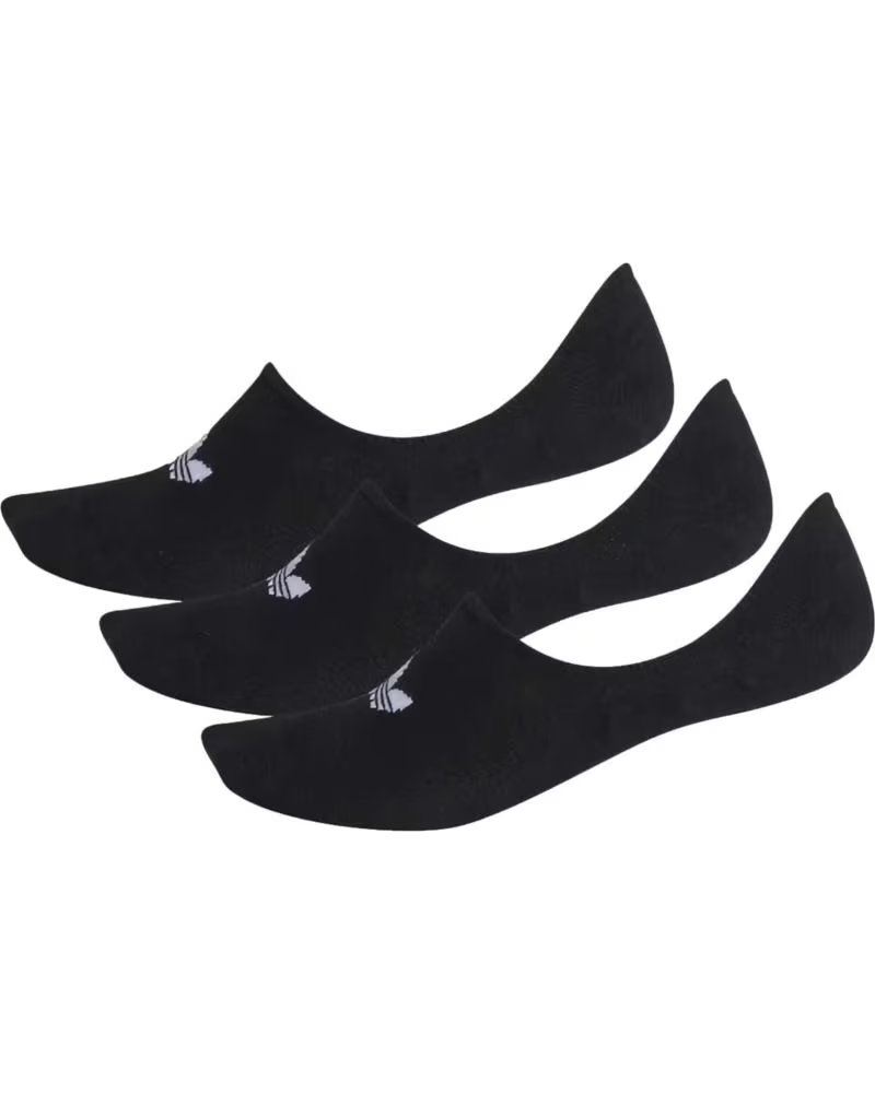 ADIDAS ADIDAS INVISIBLE PERFORMANCE SOCKS 3-PACK BLACK NEGRO