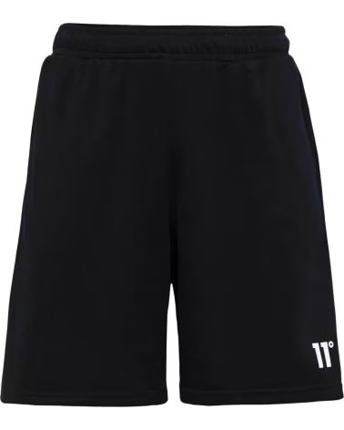 11 DEGREES 11 DEGREES CORE SWEAT SHORTS - NEGRO NEGRO