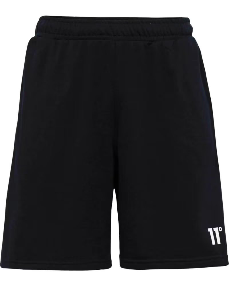 11 DEGREES 11 DEGREES CORE SWEAT SHORTS - NEGRO NEGRO