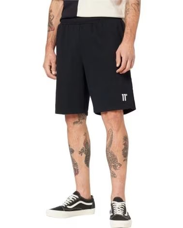 11 DEGREES 11 DEGREES CORE SWEAT SHORTS - NEGRO NEGRO