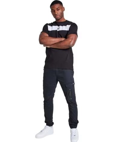 11 DEGREES CAMISETA DE MANGA CORTA EN PARA HOMBRE NEGRO