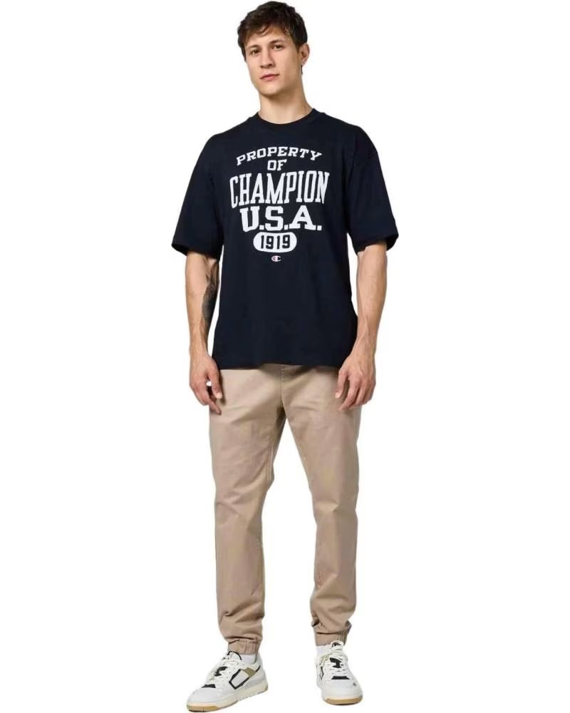 CHAMPION PANTALONI CHAMPION DA UOMO, BEIGE BEIGE