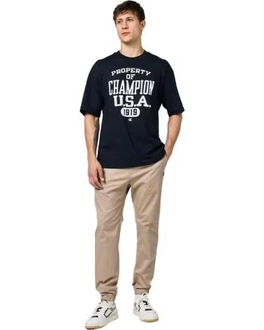 CHAMPION PANTALONI CHAMPION DA UOMO, BEIGE BEIGE
