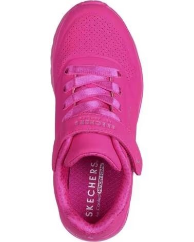 SKECHERS ZAPATILLAS EN PARA NINAS ROSA